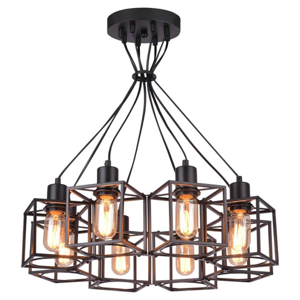 Lussole Комплект GRLSP-9541 (Светильник LSP-9541, Лампа светодиодная E27 8 шт.)