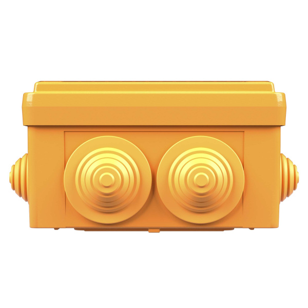 Купить DKC Коробка пластиковая FS с кабельными вводами и клеммниками, IP55, 100х100х50 мм, 4р, 450V, 6A, 4 мм2