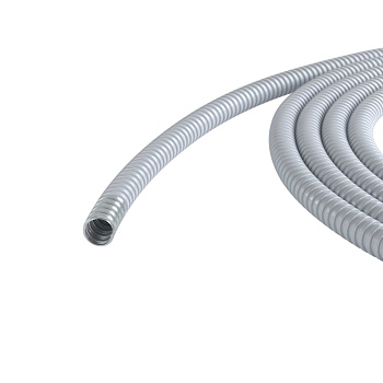 DKC Металлорукав DN 20мм в герметичной ПВХ изоляции, Dвн 20,5 мм, Dнар 25,5, 50 м, цвет серый