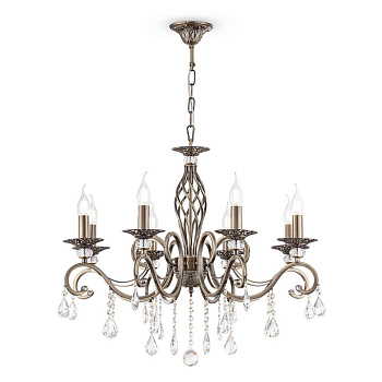 Maytoni Royal Classic Grace Латунь Люстра 8xE14 60W RC247-PL-08-R