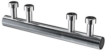 IEK Зажим соед. прямой пруток-пруток 8-10мм оц. сталь