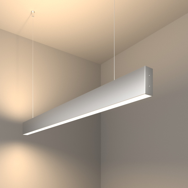 Elektrostandard 101-200-40-103 / Линейный светодиодный подвесной двусторонний светильник 103см 40W 4200K матовое серебро a041521