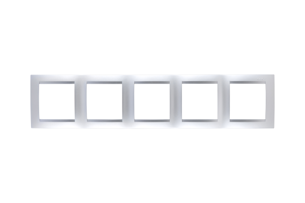 Купить Simon 15 Алюминий Рамка 5-ая 1500650-033