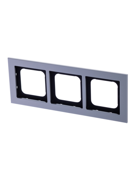 ABB Axcent металл/титан Рамка 3-постовая 2CKA001754A4700