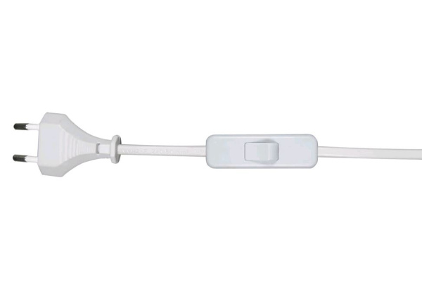 Kink Light A2300,16 Шнур с переключ  серый (2м)(10шт в упаковке) 230V AC 50Hz (max 2A)