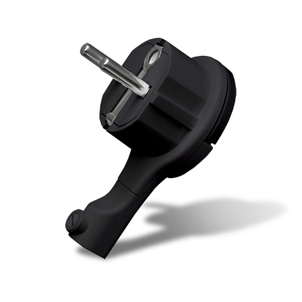 UNIVersal Вилка-невидимка Черн с/з 16А 250В 5565419