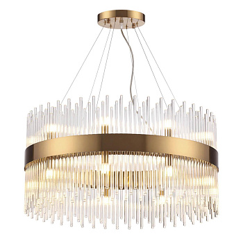 Odeon Light 4722/18 ODL20 426 бронзовый/стекло/прозрачный Люстра G9 18*40W 220V FOCCO