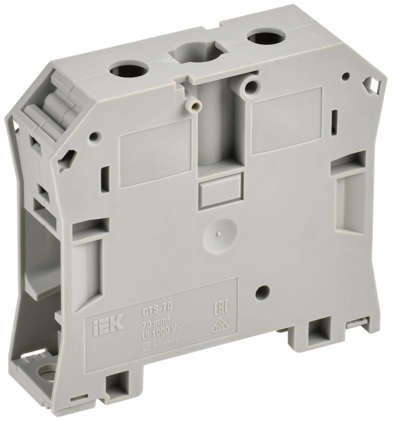 IEK Колодка клеммная CTS с шестигранником 70мм2 серая