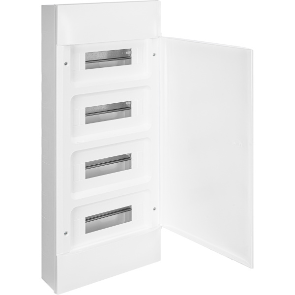 Legrand Practibox S Пластиковый щиток Навесной 4X12 Белая дверь 135604