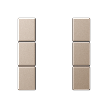 JUNG Шампань Комплект накладок 3гр A503TSACH