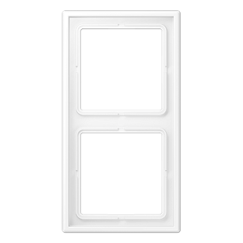 JUNG LS 990 Белый матовый Рамка 2-ая LS982WWM