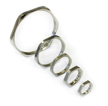 ЗЭТАРУС Гайка латунная плоская ГП G 3/8 () zeta30746