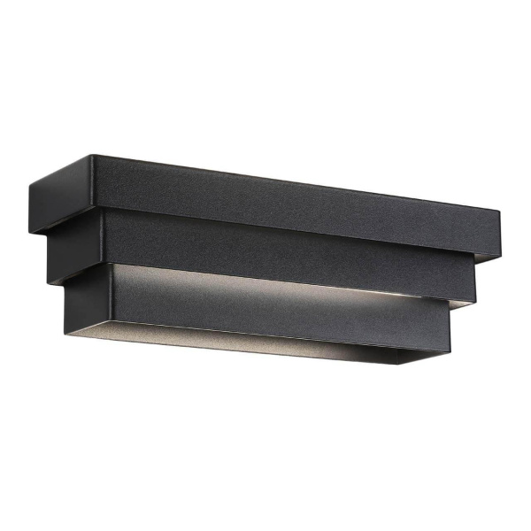 ST Luce SL1588.401.01 Светильник настенный Черный/Белый LED 1*12W