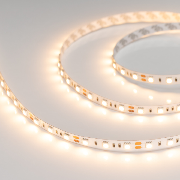 Купить Arlight Светодиодная лента RT 2-5000 12V Warm2400 2x (5060, 300 LED, LUX) (14.4 Вт/м, IP20) 018097