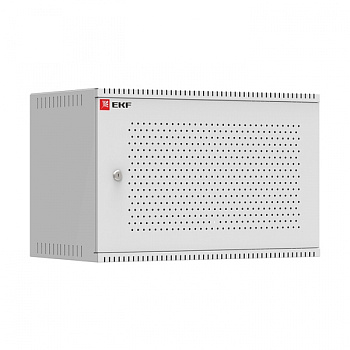 EKF PROxima Astra Шкаф телекоммуникационный настенный 6U (600х350) дверь перфорированная ITB6P350