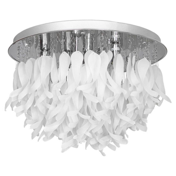Lussole S.R.L Металл Хром /  Стекло Люстра E14 GRLSA-5603-07 Lussole S.R.L Металл Хром /  Стекло Люстра E14 GRLSA-5603-07