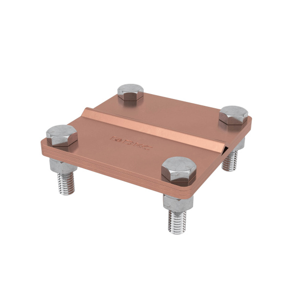 DKC Соединитель пруток - полоса, 80х80 мм, медь