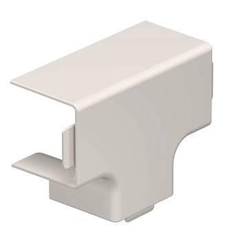 OBO Bettermann Отвод T-образный кабель-канала WDK 30x30 мм, ПВХ кремовый RAL9001 6161979