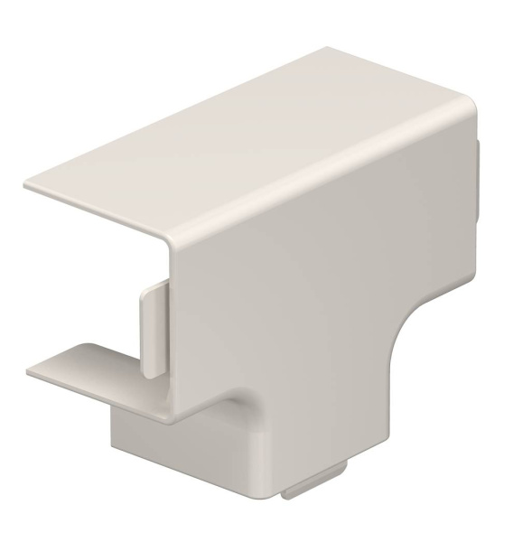 OBO Bettermann Отвод T-образный кабель-канала WDK 30x30 мм, ПВХ кремовый RAL9001 6161979