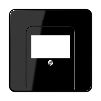 JUNG CD 500/CD plus Черная Крышка для ТАЕ-розетки, моно/стерео-аудиорозетки CD569TSW