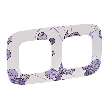 Legrand Valena ALLURE Флора Рамка 2-ая 754362