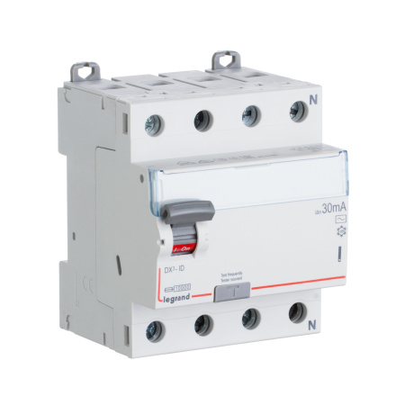 Legrand DX3 УЗО 4P 40А AS 300мА N справа 411800