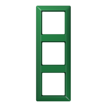 JUNG AS 500 Зеленая Рамка 3-ая ударопрочная AS583BFGN