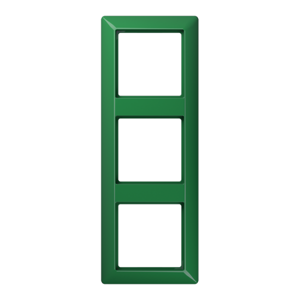 JUNG AS 500 Зеленая Рамка 3-ая ударопрочная AS583BFGN