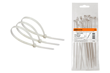 TDM Хомут 2,5х200мм нейлон (белый) (25 штук) SQ0515-0307