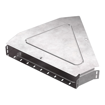 Промрукав Угол горизонтальный 45 градусов с крышкой Стандарт 500х80 PR16.0617