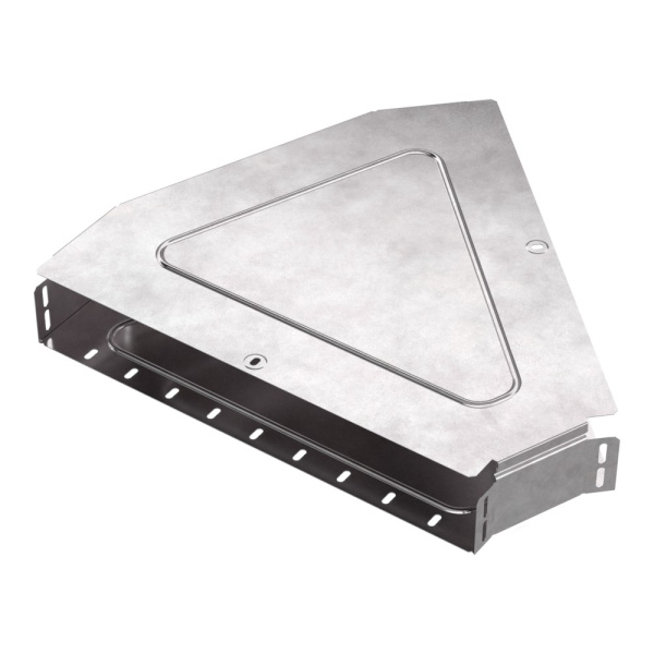 Промрукав Угол горизонтальный 45 градусов с крышкой Стандарт 500х80 PR16.0617