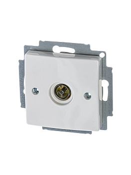 ABB BJB Basic 55 Бел Розетка TV оконечная 2CKA001724A4276