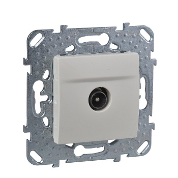 SE Unica Бежевый Розетка TV проходная MGU5.463.25ZD