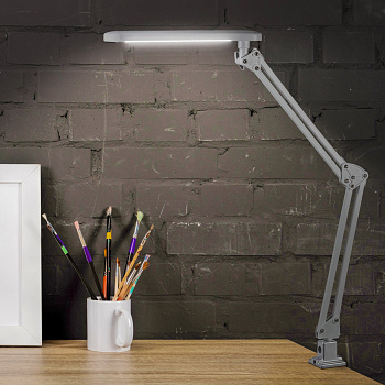 ЭРА NLED-441-7W-S Серебро Настольный светильник