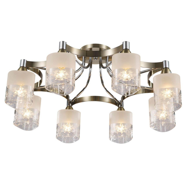 Freya Modern Tasmania Бронза Антик Потолочный светильник E14 40W FR5475CL-08CH