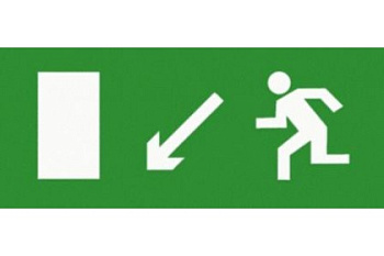 TechnoLux ЭП07 Налево вниз 140x280 мм ЭП07 140280