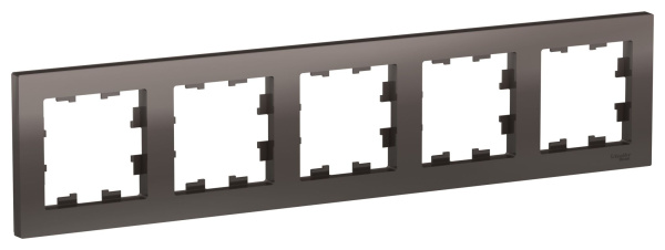 Купить Systeme Electric AtlasDesign Мокко Рамка 5-ая, универсальная
