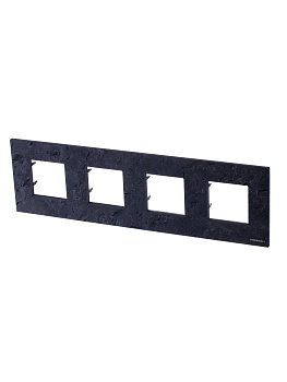 ABB NIE Zenit Сланец Рамка 4-я 2+2+2+2 мод 2CLA227400N2201