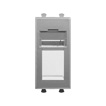 DKC Адаптер для Keystone, "Avanti", "Закаленная сталь", 1 модуль