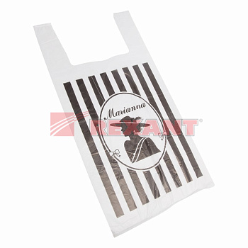 Пакет майка ПНД 30+16*60, 12мкм "Марианна" (100шт./уп) Rexant 61-0106