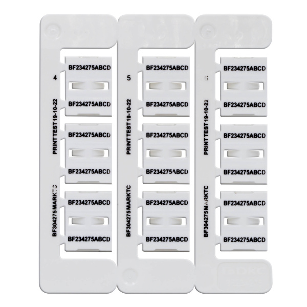 DKC Маркировка бабочка Dкаб=4.2-7.5мм L=23мм