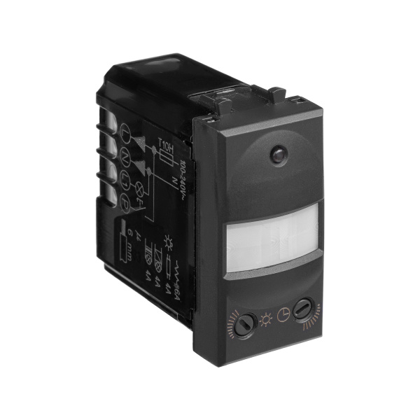 Купить DKC Датчик движения модульный, "Avanti", "Черный матовый", 1 модуль