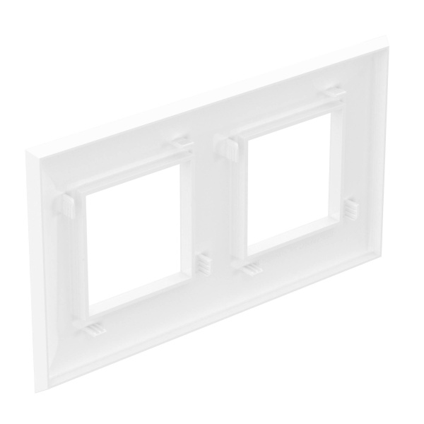 Купить DKC Рамка "Avanti", "Белое облако", 2 поста (4 мод.)