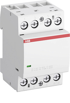 ABB Контактор ESB40-20N-06 модульный (40А АС-1, 2НО), катушка 230В AC/DC 1SAE341111R0620