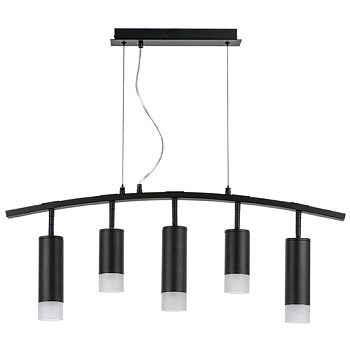 Lightstar LR7353728731 Люстра RULLO 5х50W GU10 ЧЕРНЫЙ (571735+214437-2+214487-3+202431-5), шт