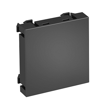 OBO Bettermann Заглушка 1 модуль Modul45, 45х45 мм, черная 6117407