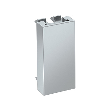 OBO Bettermann Заглушка 0,5 модуля Modul45, 45х22,5 мм, цвет алюминиевый лак 6117416