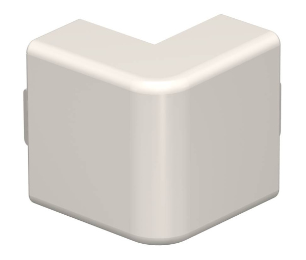 OBO Bettermann Угол внешний кабель-канала WDK 15x40 мм, ПВХ кремовый RAL9001 6160638