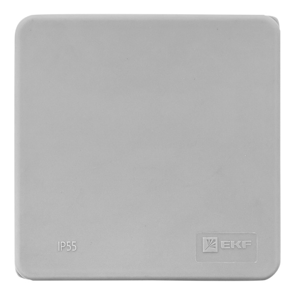 Купить EKF PROxima Коробка распаячная КМР-030-034 пылевлагозащищенная без мембранных вводов (100х100х55)