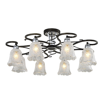 Citilux CL151181 Оливия Венге+Хром Светильник Люстра